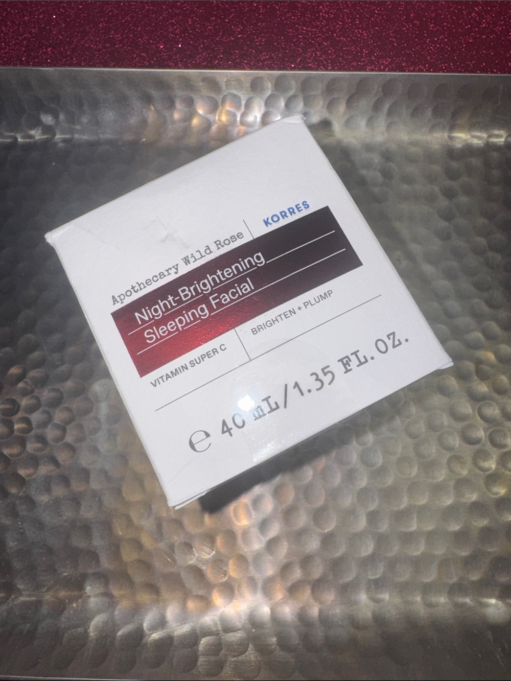 Korres Night-Brightening Sleeping Facial